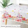 ZISIZ Kids Birthday Party Tablecloth