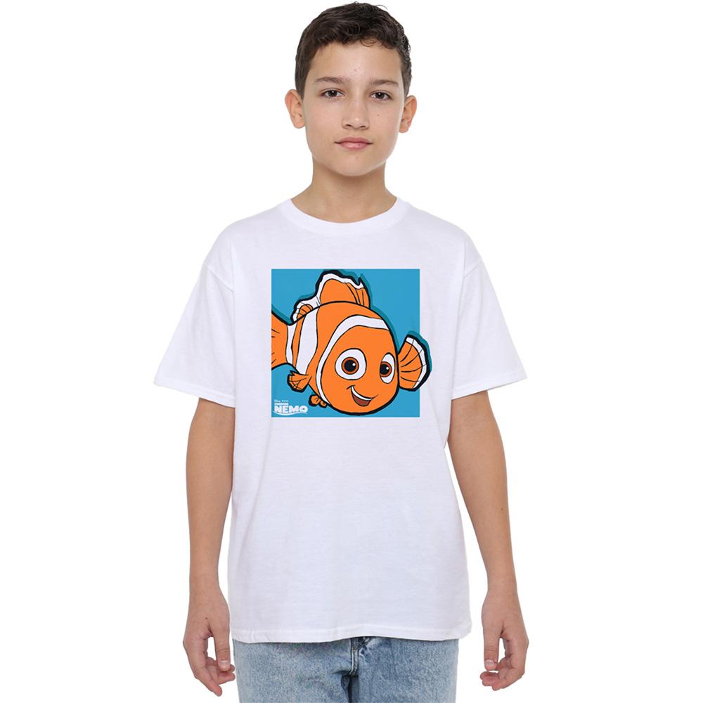 Hitta Nemo Pojkar Bubblor Bomulls T-shirt