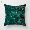 Decorative Sofa Pillowcase Throw Green Collection Cushion Cover Eye Geometric Abstract