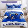 Chelsea Fc Football Player Personalized Name Duvet Cover Set Design for Bedrooms Soft Bedding Bedroom Decor Gift for Festivals