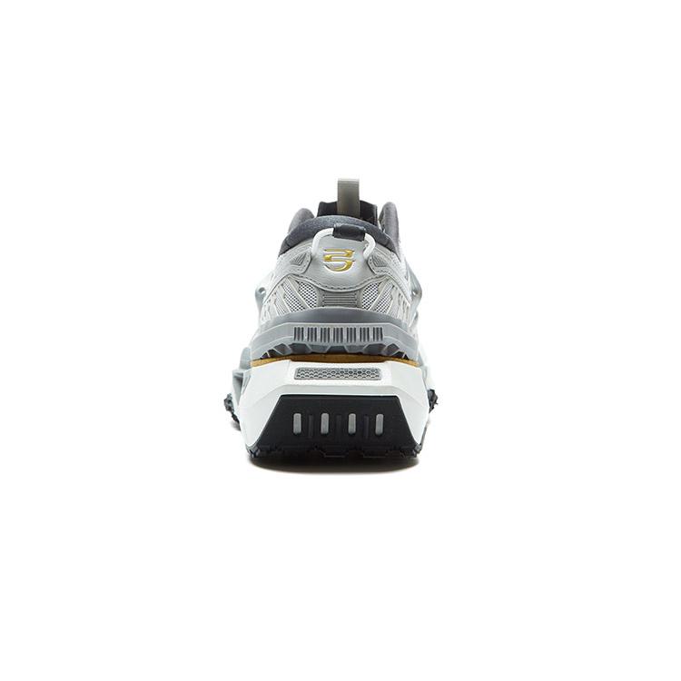 New LiNing Casual Shoes Men Low Top Gray/White AGLR041-20