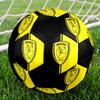 SIZE 5 Burton Albion FC Soccer Ball Colorful All Ages Machine Stitched PVC Competition Ready Durable High-Bounce