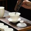 Chinese White Porcelain Gongfu Tea Set