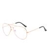 Finished Myopia Glasses Women Men Double Beam Nearsighted Eyewear Metal Frame Minus Diopter -0.5 To -6.0 HD Prescription Glasses
