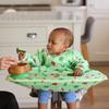 Måltidsmaskin Baby Måltid Långärmad Kanin och Grönsak [Vivetta] Förkläde, Tvättbart, Mat, Förkläde, Lätt att Torka Av, Heltäckande, Haklapp, Duk, Grön,
