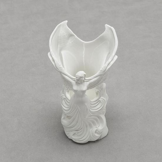 Angel Fairy Pen Holder 3D Printed Cosmetic Organizer Cute Makeup Brush Cup