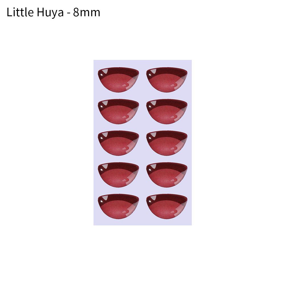 styles Decals cute MouthChips Paper Face Organ Paster Cartoon Mouth Stickers Anime Figurine Doll