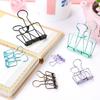 14 Pcs Long Tail Binder Clips Hollow Out Document Clips Metal Wire Clips Stationary Clips for Office