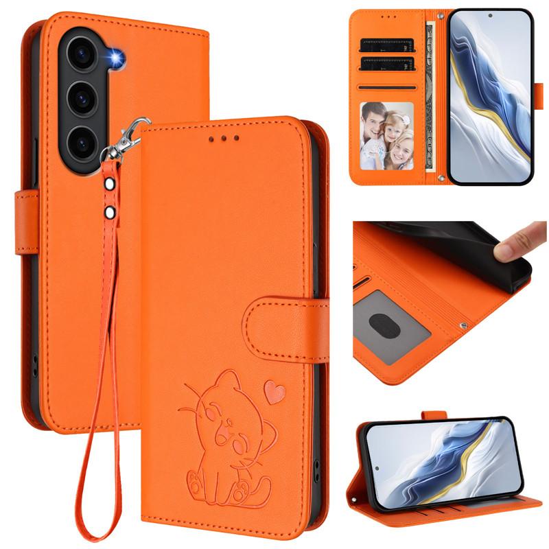 For Samsung Galaxy S23 FE Case Flip Etui on For Samsung S23 Ultra FE Plus 5G Classic Phone Wallet Leather Cases Card Slot Cover