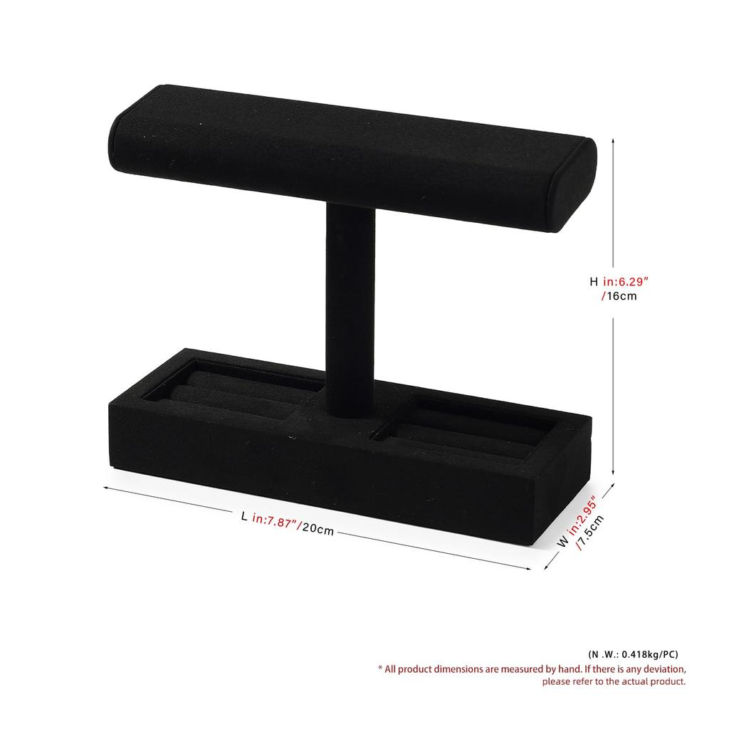 Papten Watch Holds 2 Made of Stylish and Perfect for and J00402 Stand, Watches, High-Quality Microfiber, Display, Storage, Photography, Gifting, More,