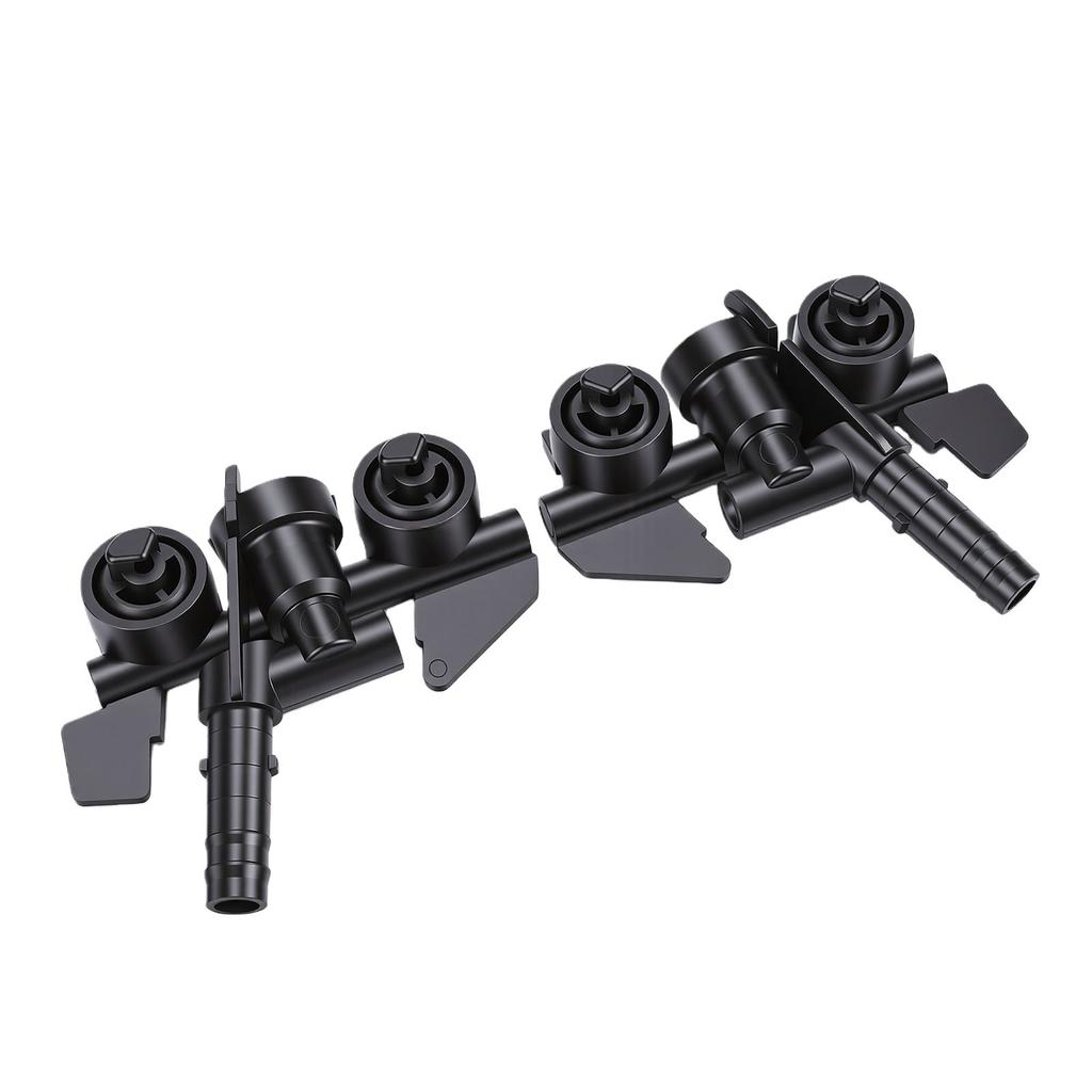 2pcs Headlight Washer Nozzle Left Right 61674290867 Headlight Washer Jet Spray Nozzle Replacement for 3 Series E46 1999