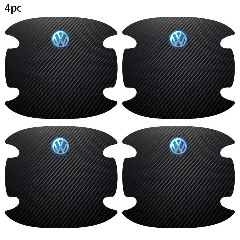 Per Volkswagen Protezione Maniglia Ciotola Portiera Auto Pellicola Adesivi Accessori Per Volkswagen GTI R-Line R Polo Golf T5 Passat Magotan