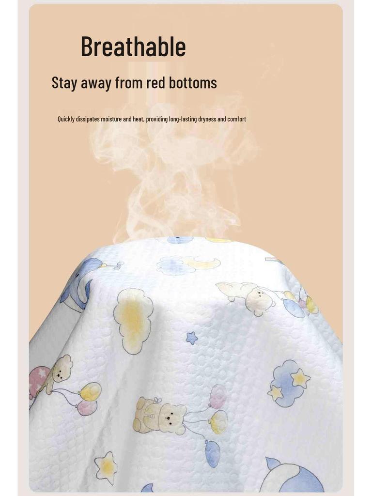 Große wasserdichte atmungsaktive Bettauflagen: Waschbare Baby-/Kinder-Übernacht-Windelunterlagen & Menstruations-Matratzenschoner