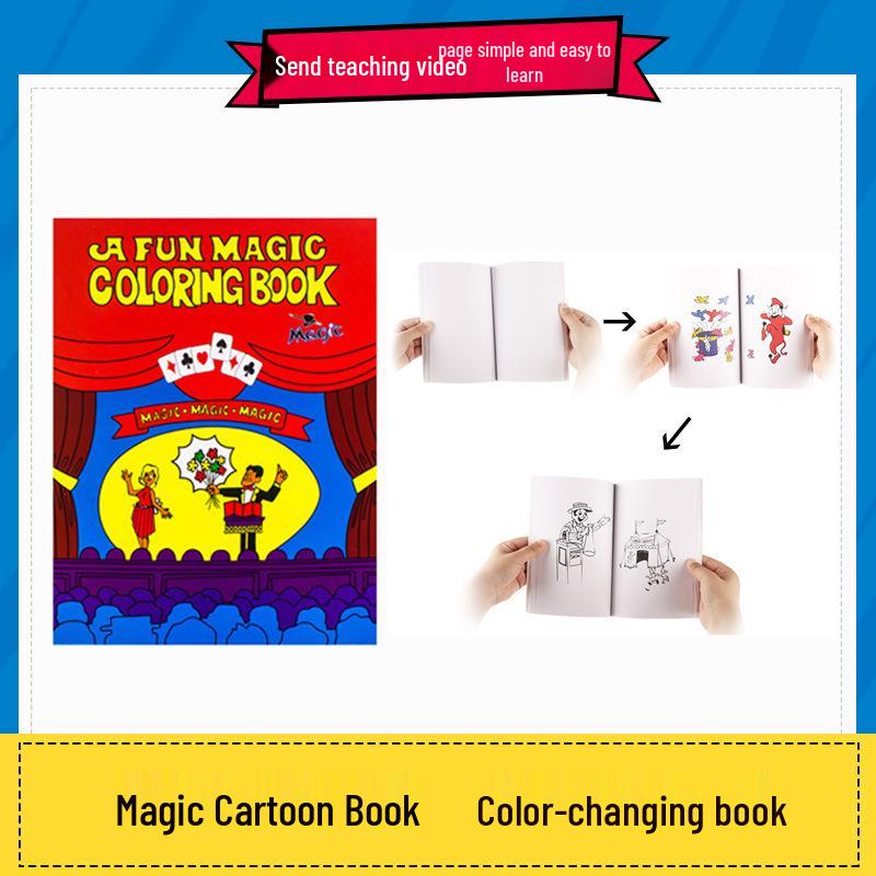 Advanced Magic Props Set: Vibration Trick, Object Restoration, Transform Empty Box, Red-to-Blue Ball.