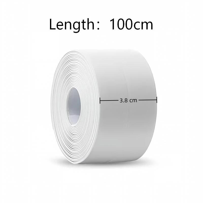 Self Adhesive Caulk Tape Waterproof Flexible Sealing Strip Mildew Free for Bathroom Wall Corner Kitchen Sink Gap