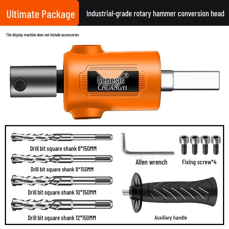 High-Power Lightweight Electric Hammer Drill for Cement and Concrete