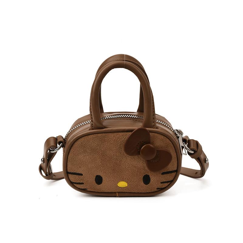 Cartoon Bowling Coin Purse: Cute Fashionable Crossbody Bag for Girls & Women