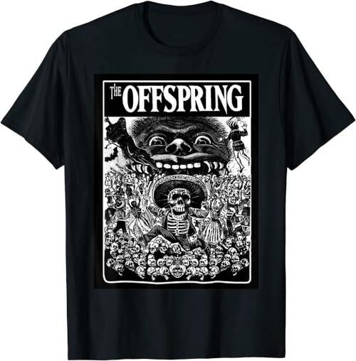 Официальная футболка The Offspring с логотипом толпы, унисекс XL