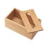 MUJI Wooden Tissue Box, Inner Dimensions: Width 205 X Depth 11 X Height 85cm, for Soft Pack