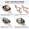 Hard Case For Apple Watch Ultra 3/2 49mm Screen Protector Tempered Glass Bumper Anti-Scratch Cover For iWatch Ultra 3/2/1 49mm