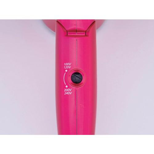 Koizumi Hair Dryer Negative Ion Overseas Compatible Vivid Pink KDD-0017/VP