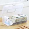 Large Capacity Storage Box Waterproof Storage Drawer Portable Desktop Organizer  Student Stationery