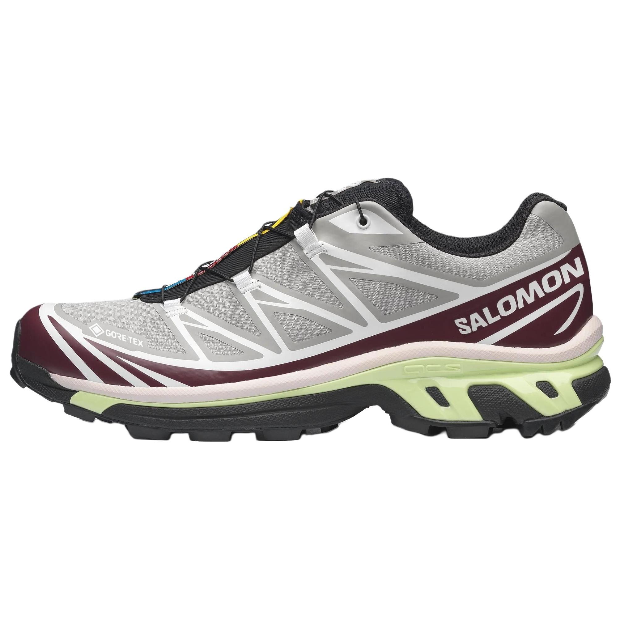 Salomon XT-6 Gore-Tex Paloma Maroon Banner 42.5