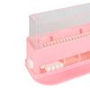 Applicator Holder Box Transparent Large Capacity Plastic Dental Applicator Brush Dispenser