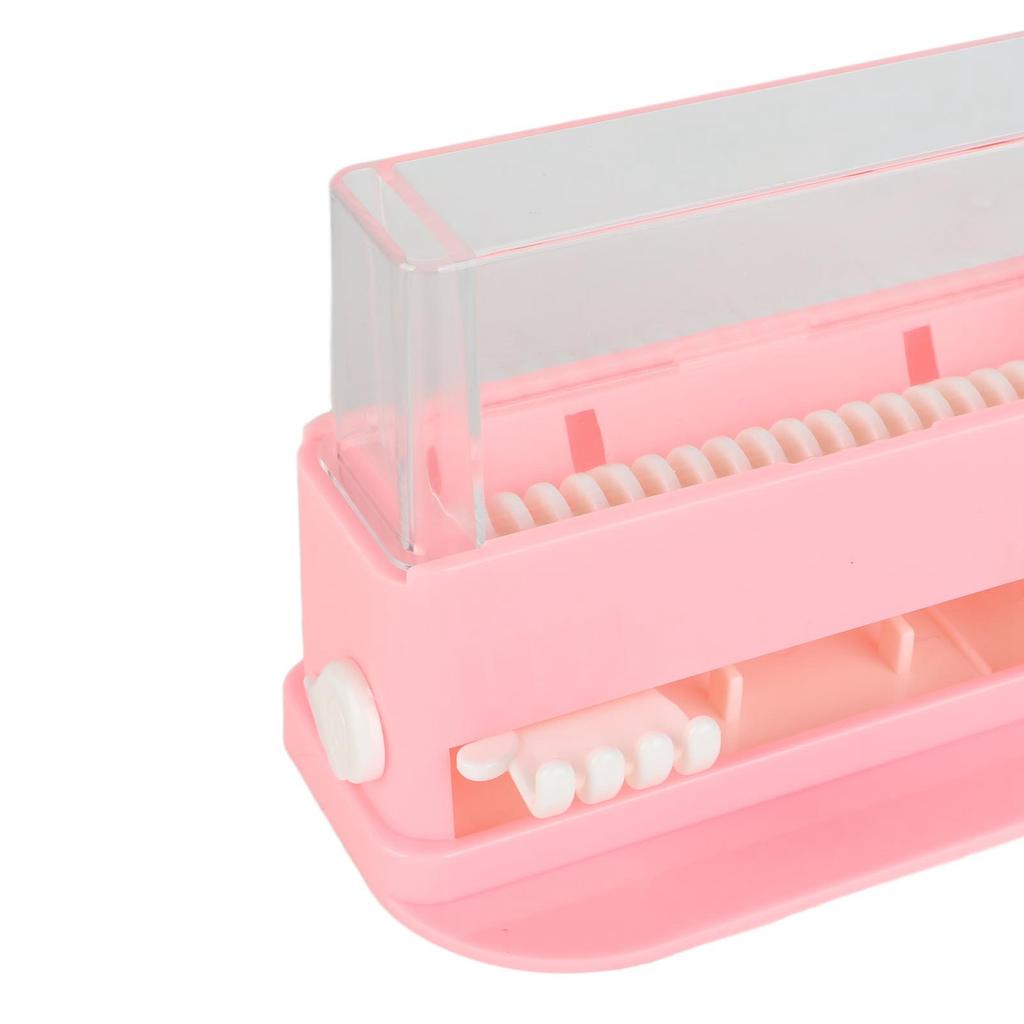 Applicator Holder Box Transparent Large Capacity Plastic Dental Applicator Brush Dispenser