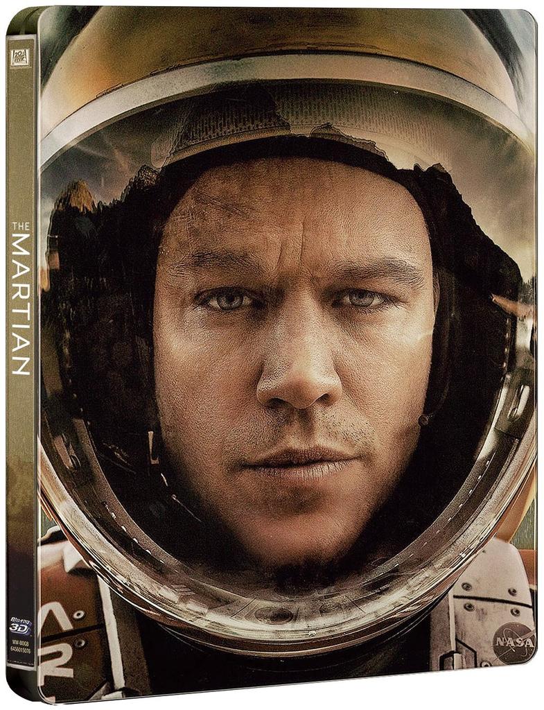 The Martian 3D 2D Set Steelbook Edition x Postcard & Blu-ray (Includes "The Martian" "Space Brothers" Set) [Blu-ray]