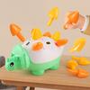 Kids Dinosaur Puzzle Toy Hand-eye Coordination Fine Motor Skills Preschool Learning Toddlers Boys Girls Educational Triceratops Interactive Toy