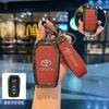 Car Key Case Cover Shell for Land Cruiser 200 Prado Crown TLK 200 Yaris Cross Hilux Innova Rav4 Fortuner Camry Keychain