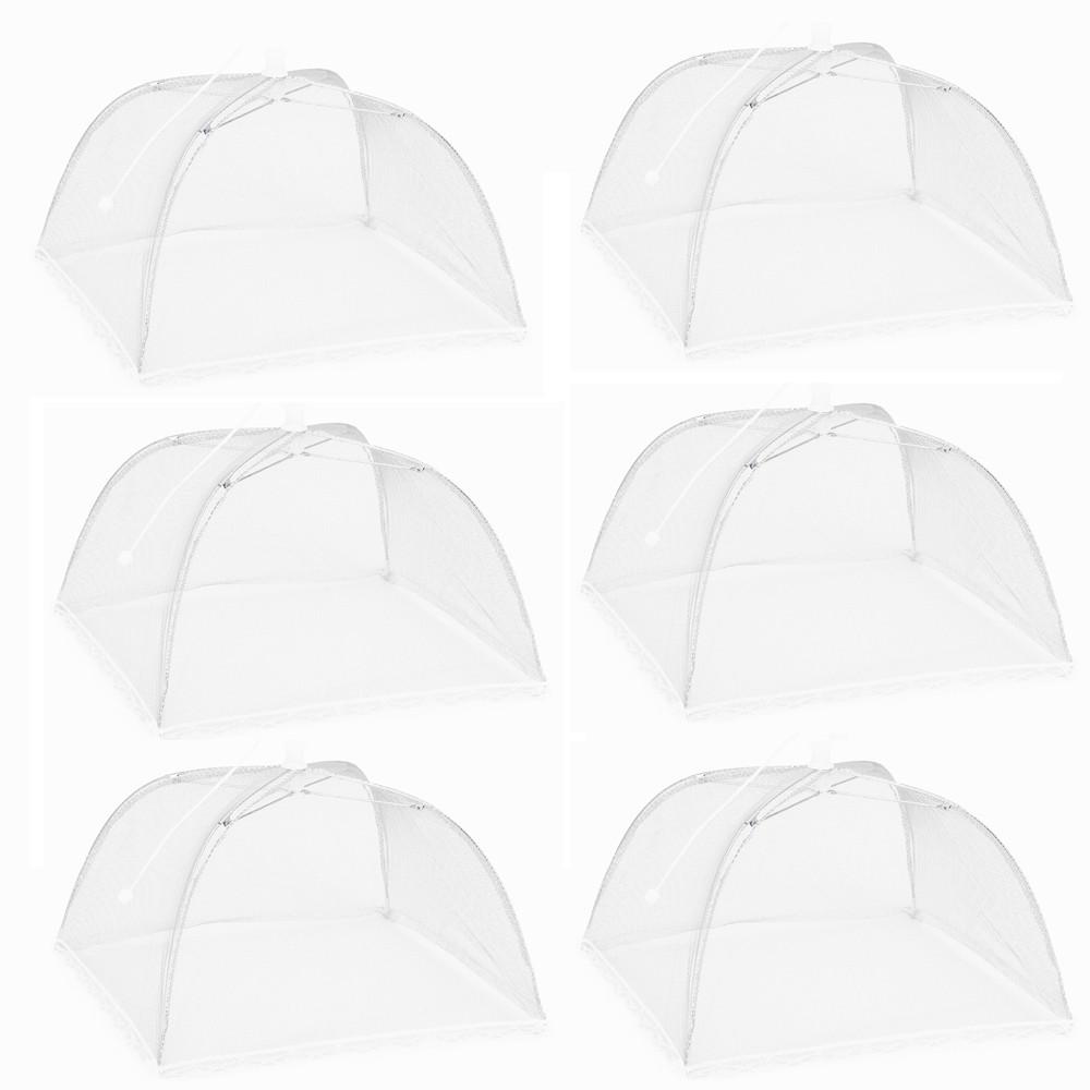 1 großes Pop-Up Mesh Bildschirm schützen Lebensmittel Abdeckung Zelt Kuppel Net Regenschirm Picknick