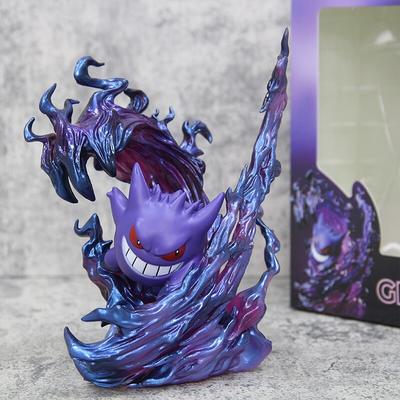 Anime Gengar Savaş Özelliği Figür Koleksiyonluk Heykel PVC Model Kutulu Noel Hediyesi