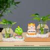 Frosch, puppy & auspicious cloud hydroponic set