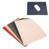 Solid Color Minimalist Leather Thickened Mouse Pad for Laptops