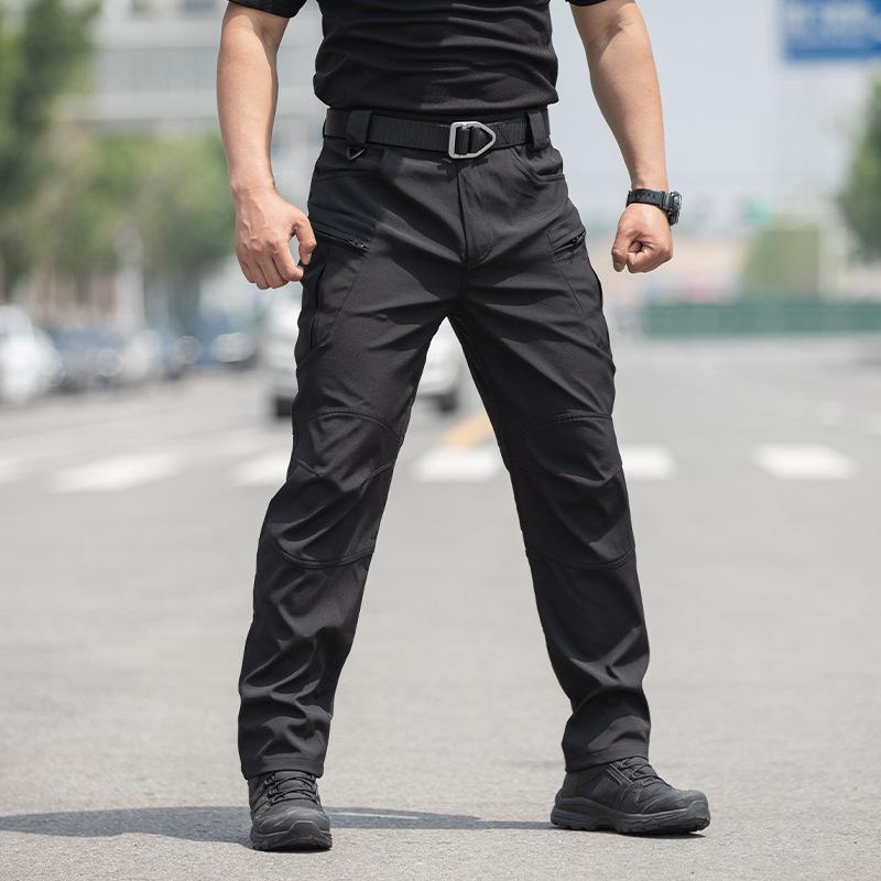 Men's IX5 Tactical Camouflage Pants - Micro-elastic, Wear-resistant, Casual & Work Pants for Spring/Summer/Autumn