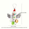 New Fun Kids Toys Rabbit Butterfly Parrot Penguin Car Hanging Toy Rattle Educational Holiday Celebration Gift for Thanksgiving, Christmas,Birthday