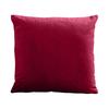 Sofa, Square Backrest Cushion, Color Velvet Pillowcase,20*20in,1