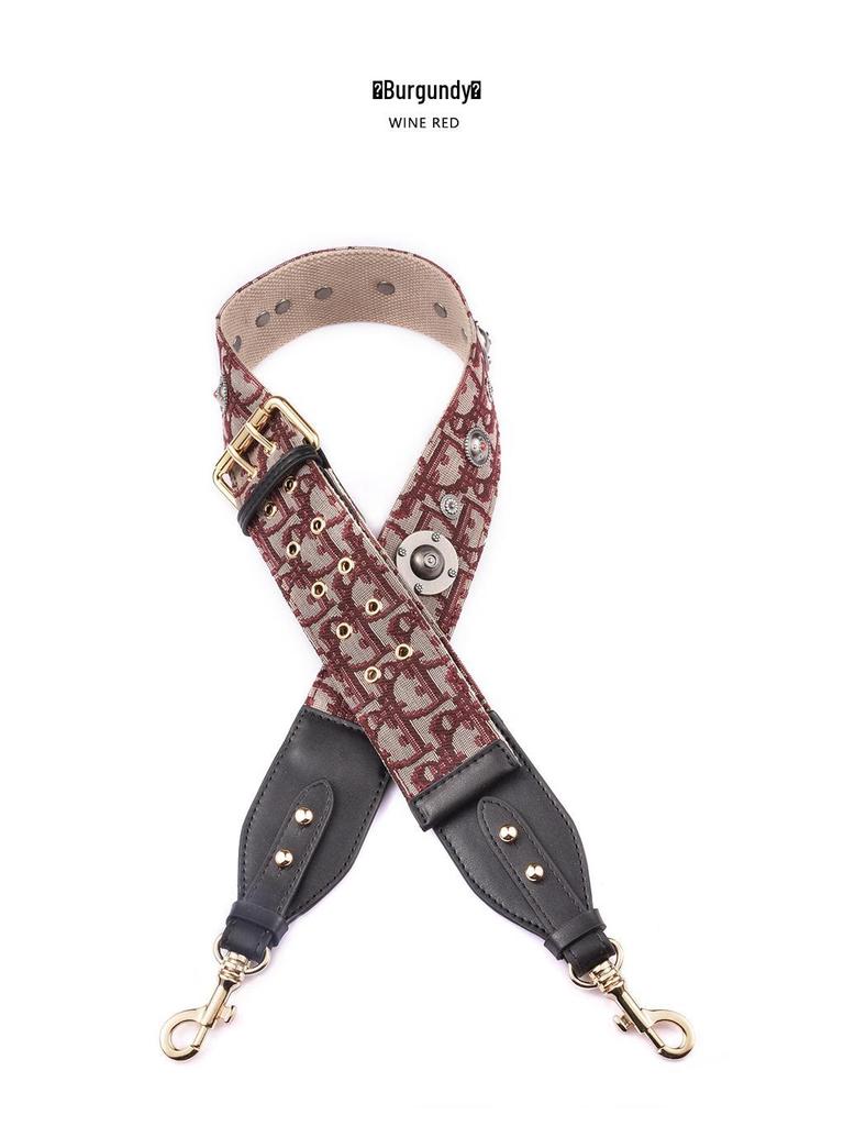 Ma Huang Shi Nastavitelný plátěný ramenní popruh crossbody taška doplněk - Podzimní/zimní kolekce, MHS-F-15