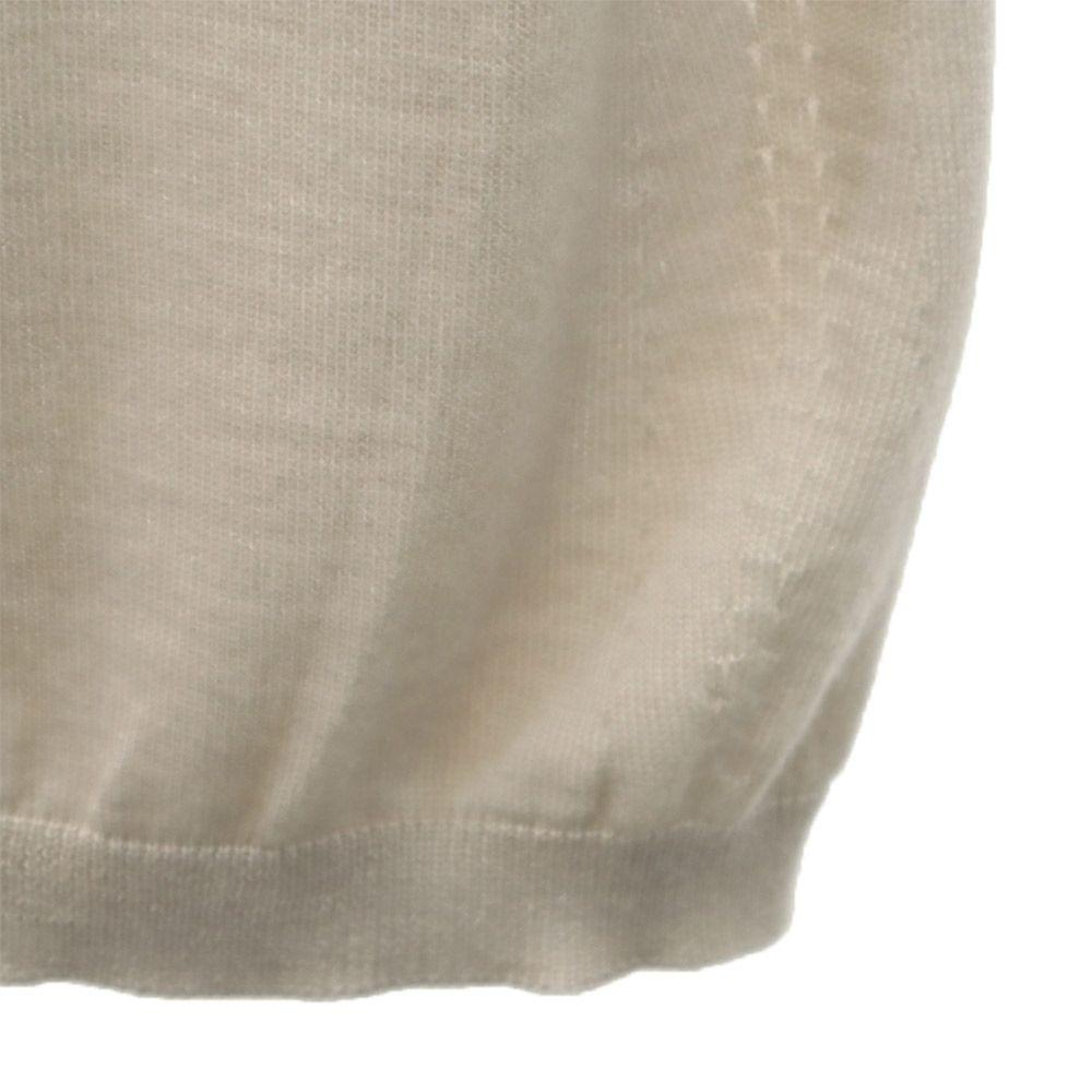 Jil Sander Made In Italy Cashmere Blend Knit Best 36 Beige Women Used