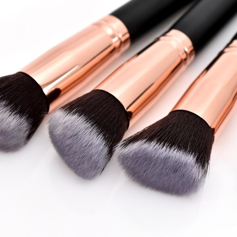 14 Makeup Brushes, Wooden Handles, Soft Hair, Eyeshadow Brushes, Blush Brushes, Brushes, Makeup Tools, In Stock