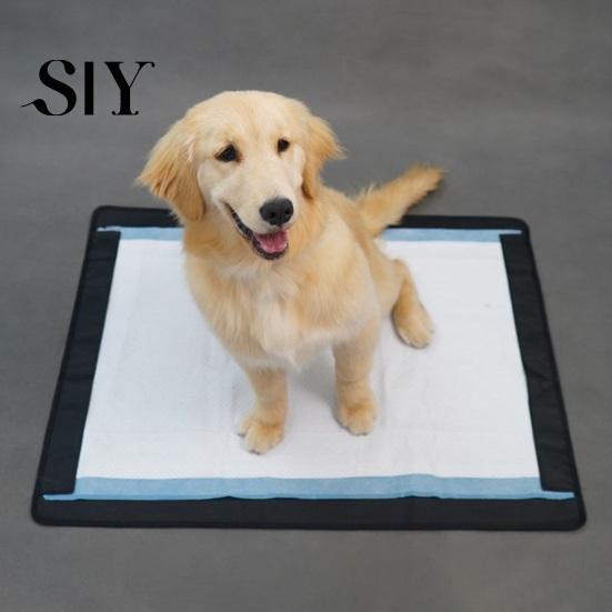 Durable Puppy Pad Holder Pee Training Pads with Magnetic Suction Waterproof Dog Potty Tray Toilet Tool Pet Diaper Organizer