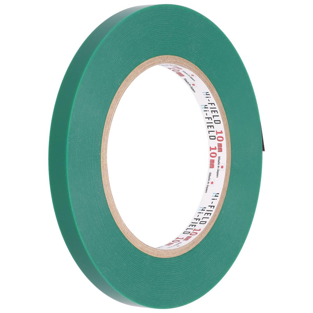 Masking Tape for Made in 10mm x 50m for and Sandblasting Hi-FIELD Heat-Resistant Curves, Transparent, Japan, Roll, Painting, Grooving,