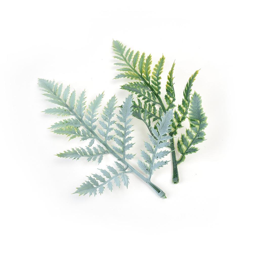 Green Plant Leaf Wedding Wrist Corsage & Hat Decoration