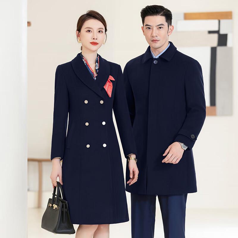 Treluoman Professional Mid-Length Wool Overcoat