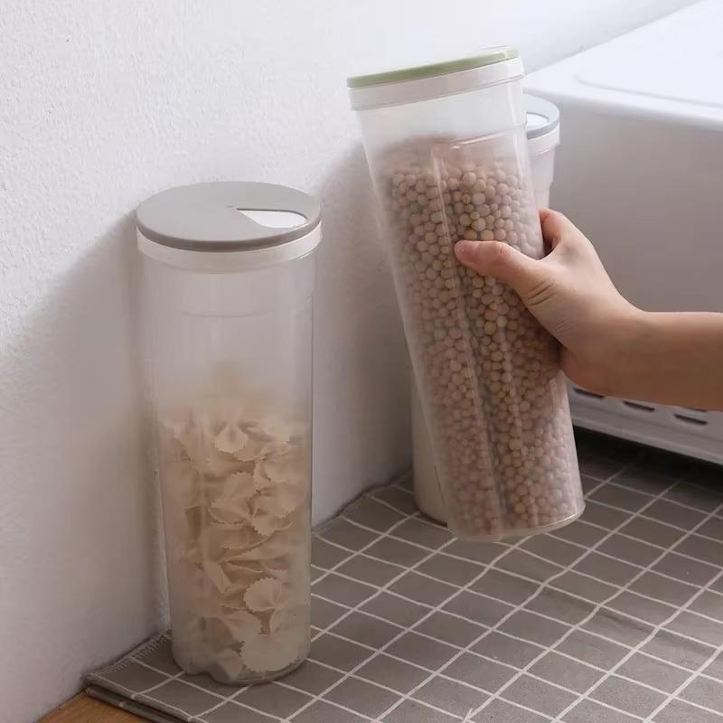 2024 Food Storage Box Sealed Containers Leakproof Storage Box Crisper for Cereal Spaghetti Noodle Pasta Grain