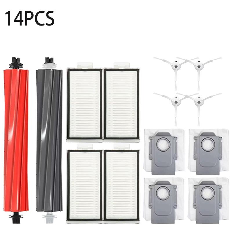 For Roborock Q5 Max+ / Q5 DuoRoller+ Robot Vacuum Replacement Parts Main Roller Side Brush Hepa Filter Dust Bag