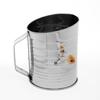 Home Baking Hand Crank Flour Sifter (5 Cup) Stainless Steel Sieve