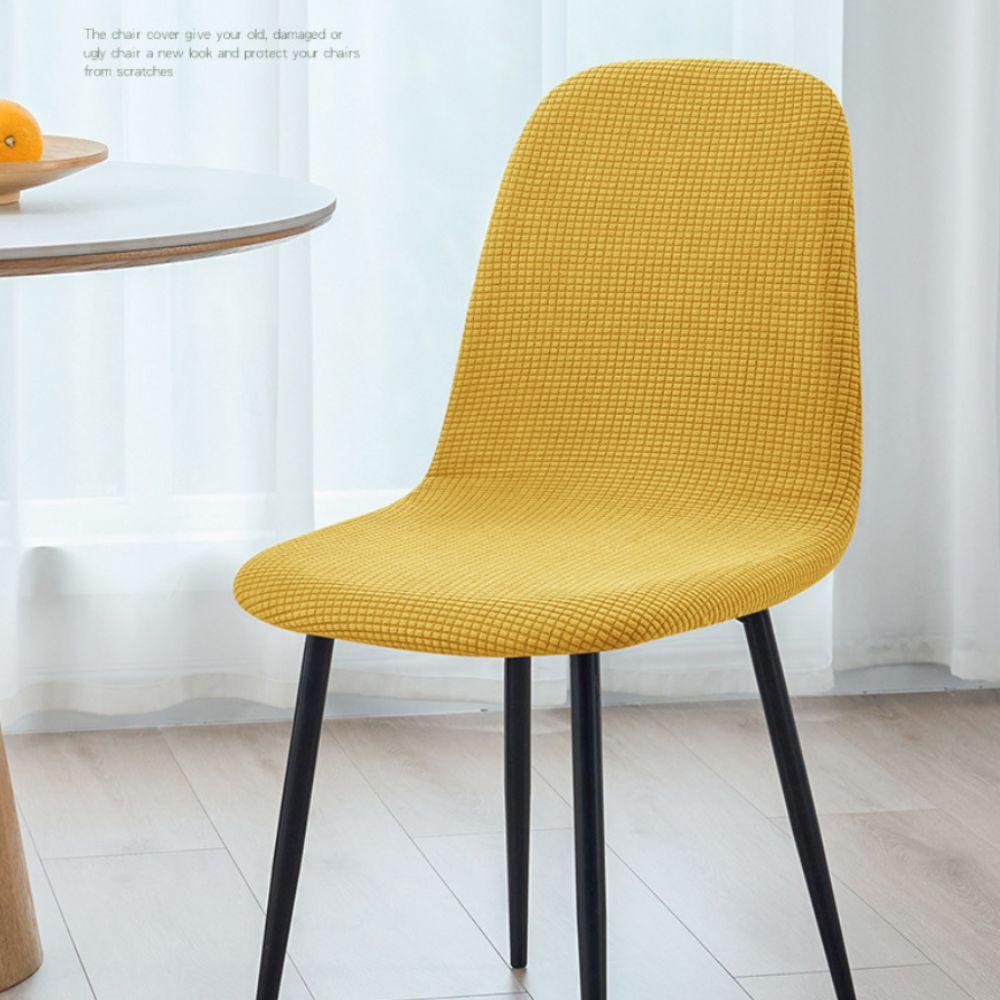 Elastic Spandex Stretch Chair Cover Stretch Jacquard Jacquard Chair Cover  Kitchen